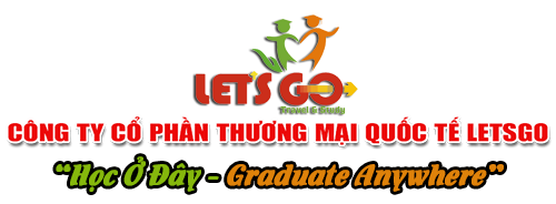 Logo du học Lets go